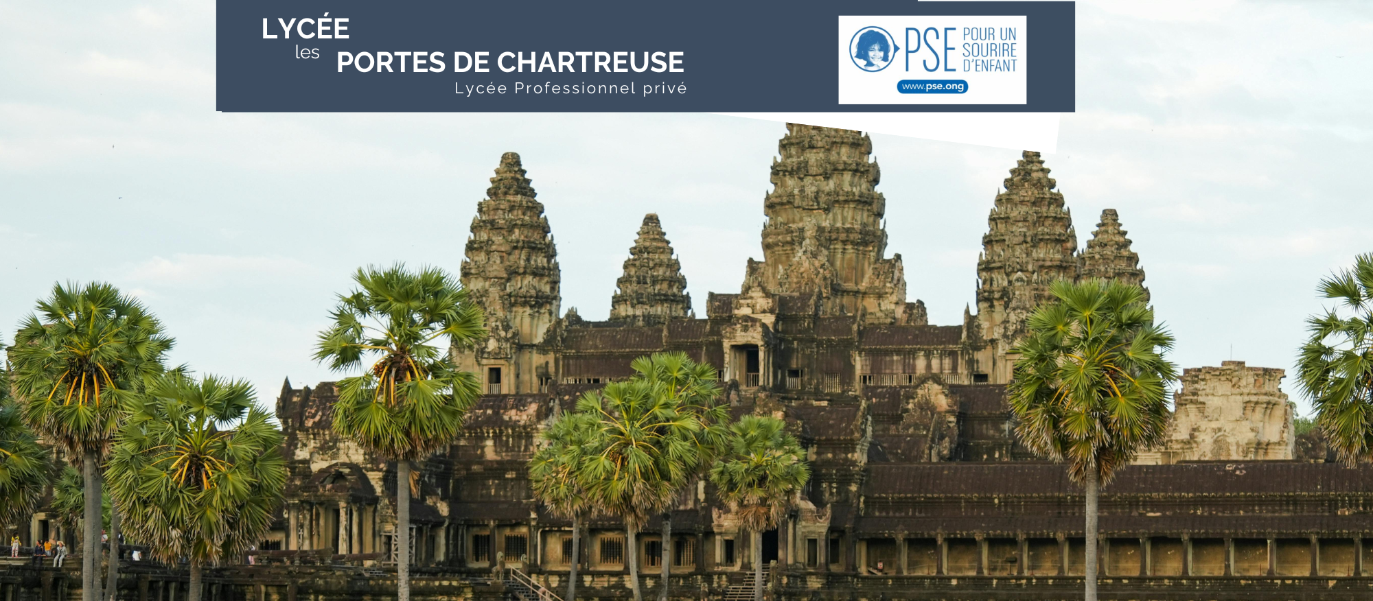 Le lycée Les Portes de Chartreuse en voyage au cambodge
